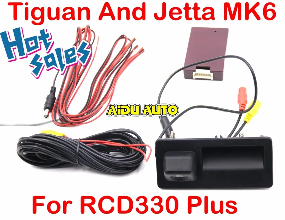 RCD330 PLUS MIB Radio CarPlay RCD330+ AV Trunk Ruck Ruck Ruck Zadné zobrazenie CAMERA CAMERA ZOBRAZENIA PRE VW TIGUAN JETTA MK6
