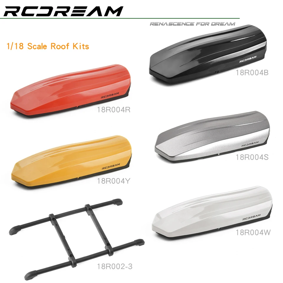 RCDREAM 1/18 Stupnica strecha strešnej skrinky pre 1/18 1/24 1/12 RC Crawler Truck Trx4m Bronco AX24 #18R004