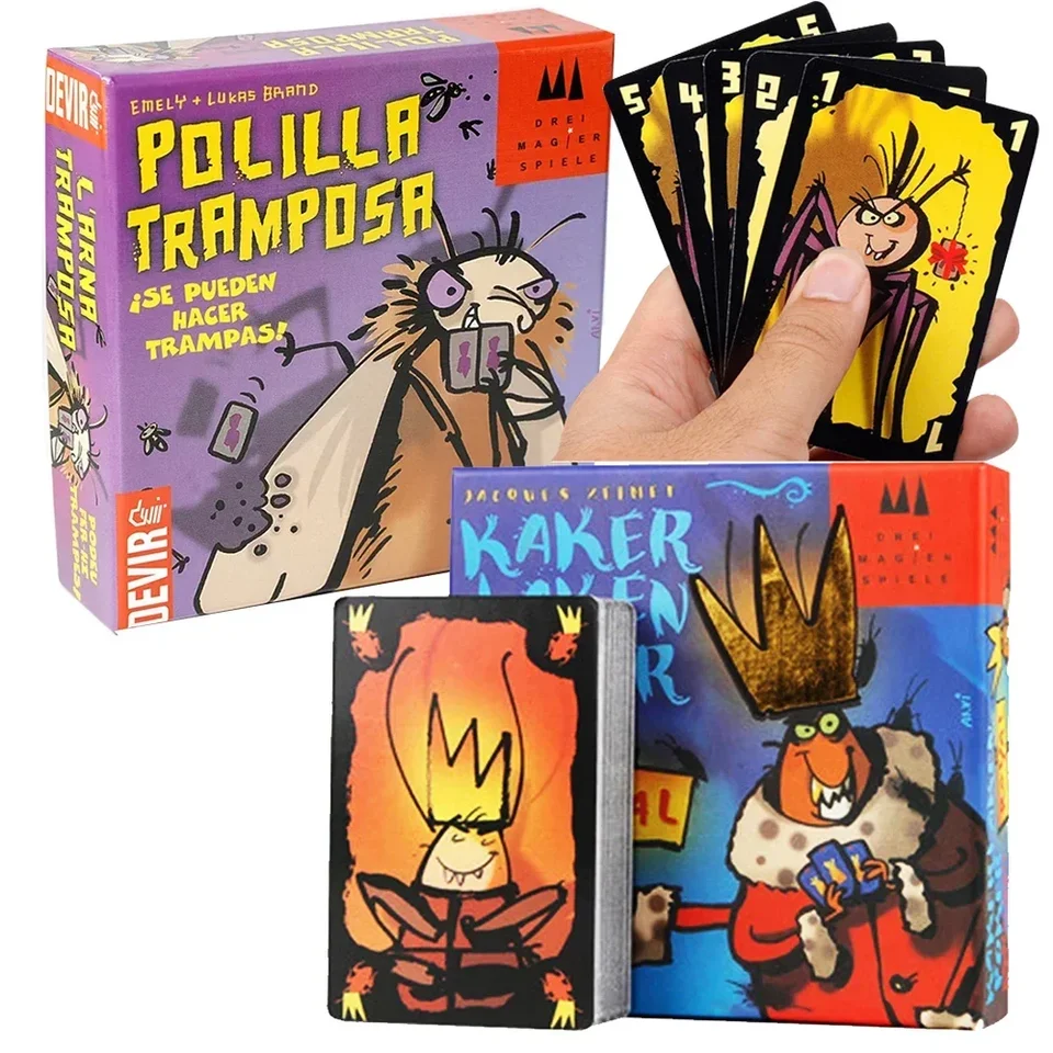 RCDRIFT Card Game Devil's Game Moth Cheats/Royal Nemecký šváb Tiktiok rovnaká populárna hra