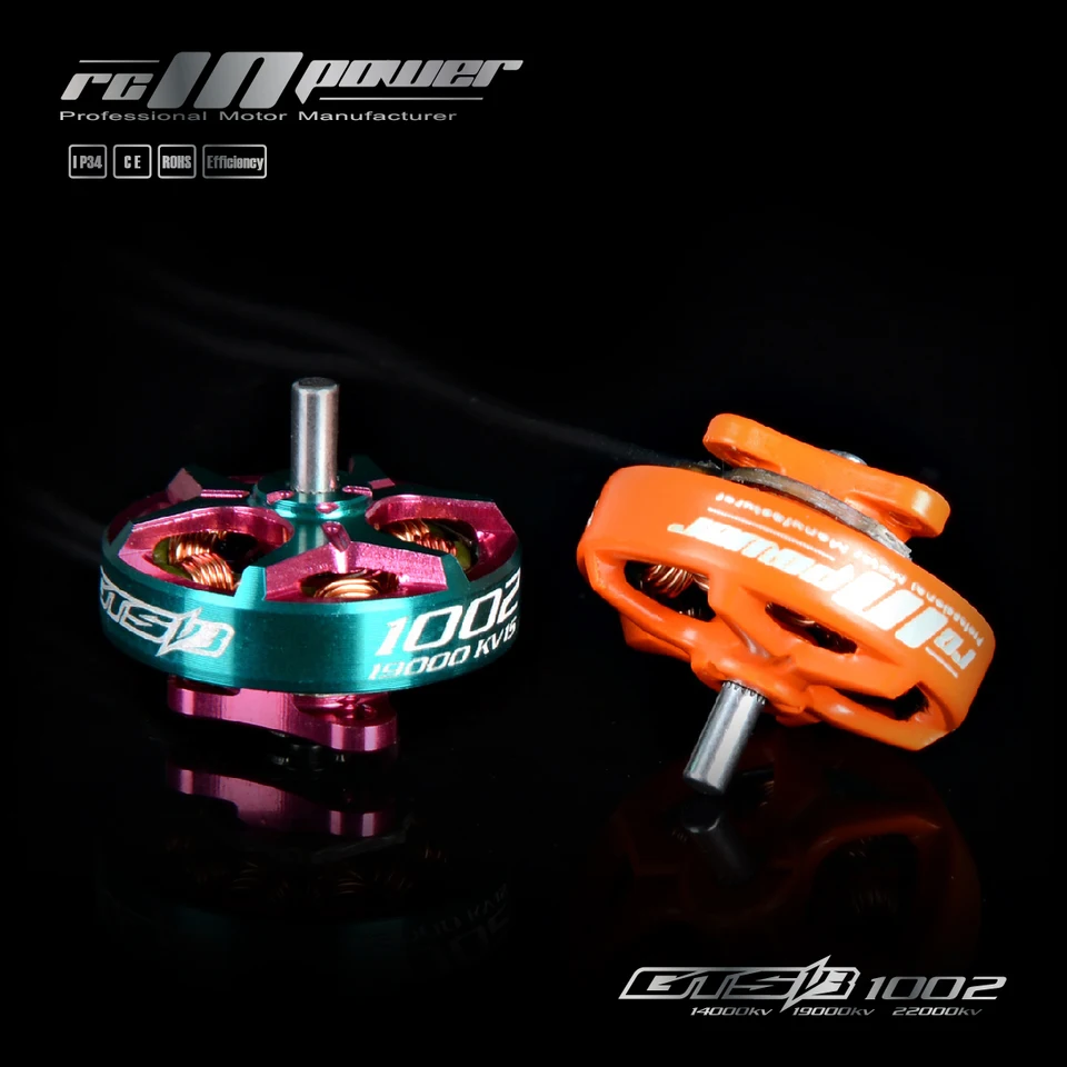 Rcinpower GTS V3 1002 14000/19000/22000KV 1-2S CineWhope Brushless bez kefy FPV Racing Freestyle RC Modely Multicopter Frame