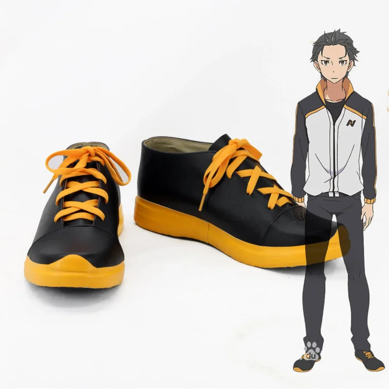 Re: Život v inom svete ako Zero Natsuki Subaru Cosplay topánky anime subaru natsuki cosplay kostýmové topánky topánky zadarmo loď j