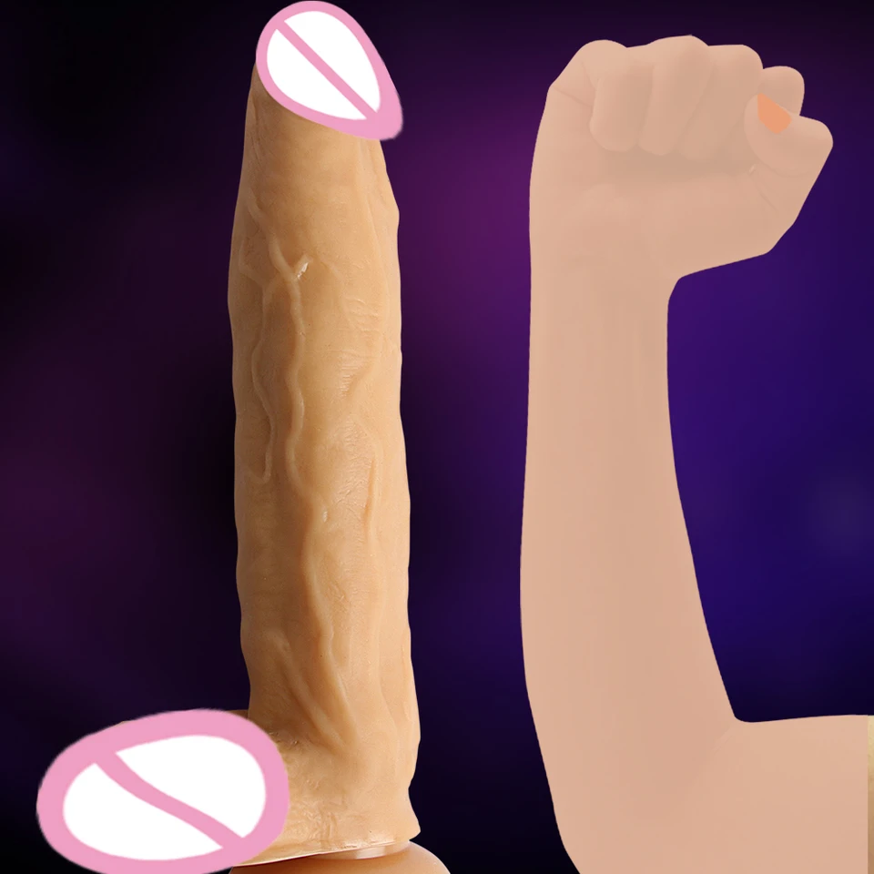 Realistický hrubý dildo penis pre ženský masturbator Silikone Dick Veľký falošný penis sact pohár análny plug sex hračky pre mužov