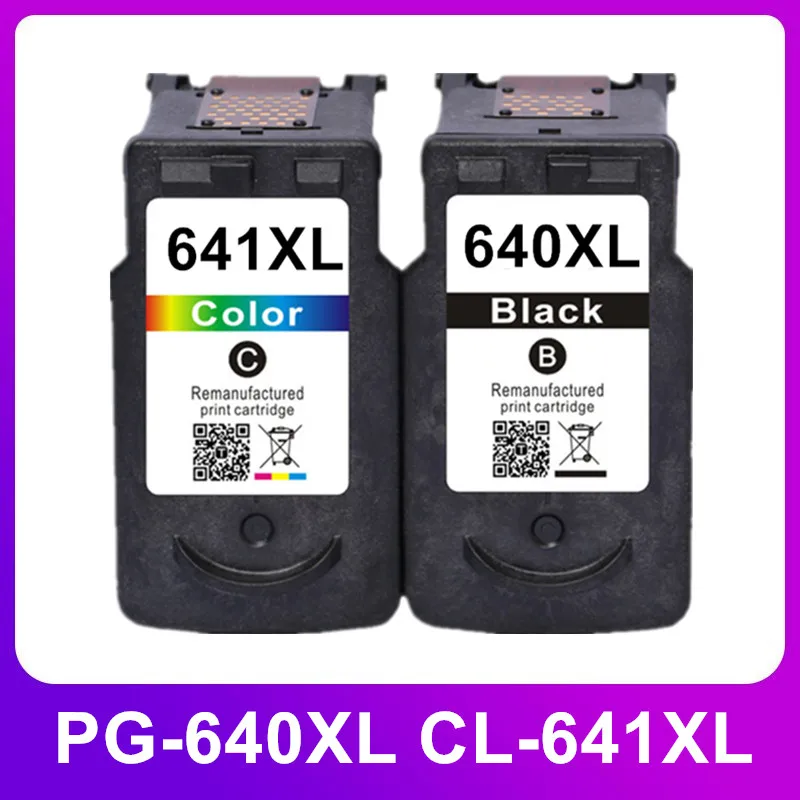 Reanované PG640 CL641 PG 640 XL CL 641 XL Ink Cabtridge pre Canon 640XL 641XL PIXMA MG2160 MG2260 MG3160 MG3260 MX376 MX396
