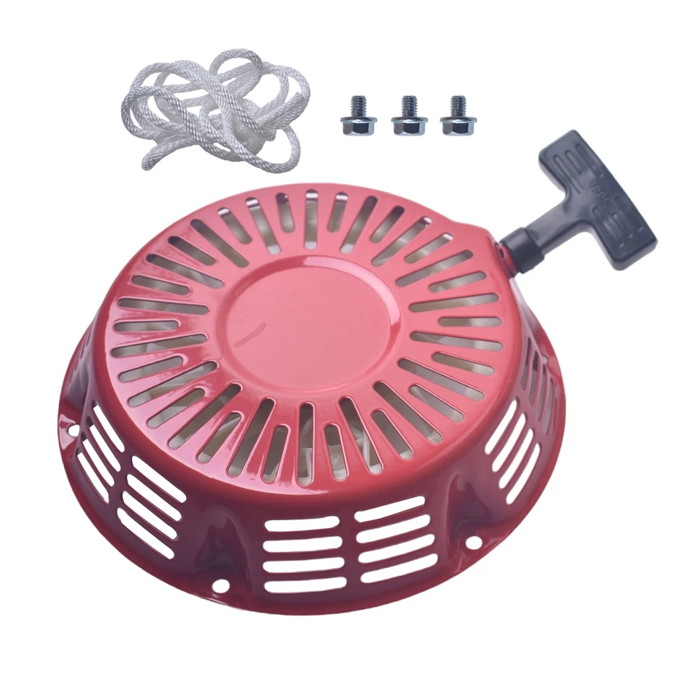 Red Recoil Starter Pull Start Zostava W/Pull Cord pre Honda GX610 GX620 a klony 339C 389cc 420cc 439cc 459cc 459cc