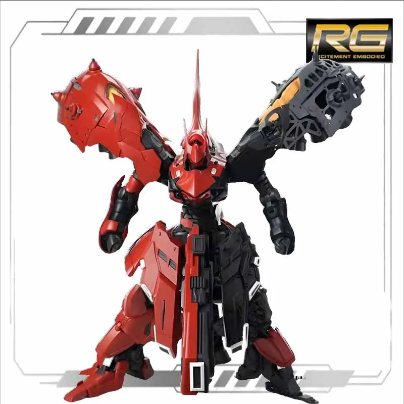 Red Soul Toys Original Model Kit RG MSN-042 Nightingale Anime Action Figuber Model pre chlapcov pre chlapcov Big Box Independent Design