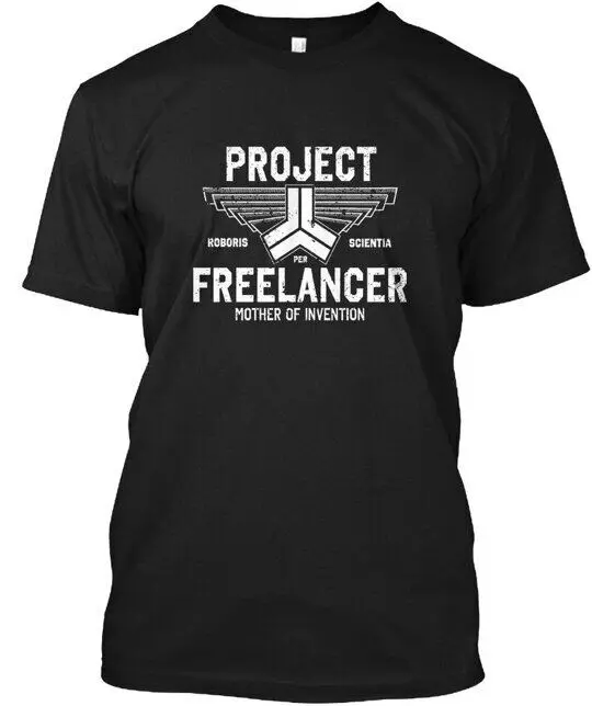 Red Vs Blue Project Freelancer Roboris Per Scientia T tričko vyrobené v USA S 5XL