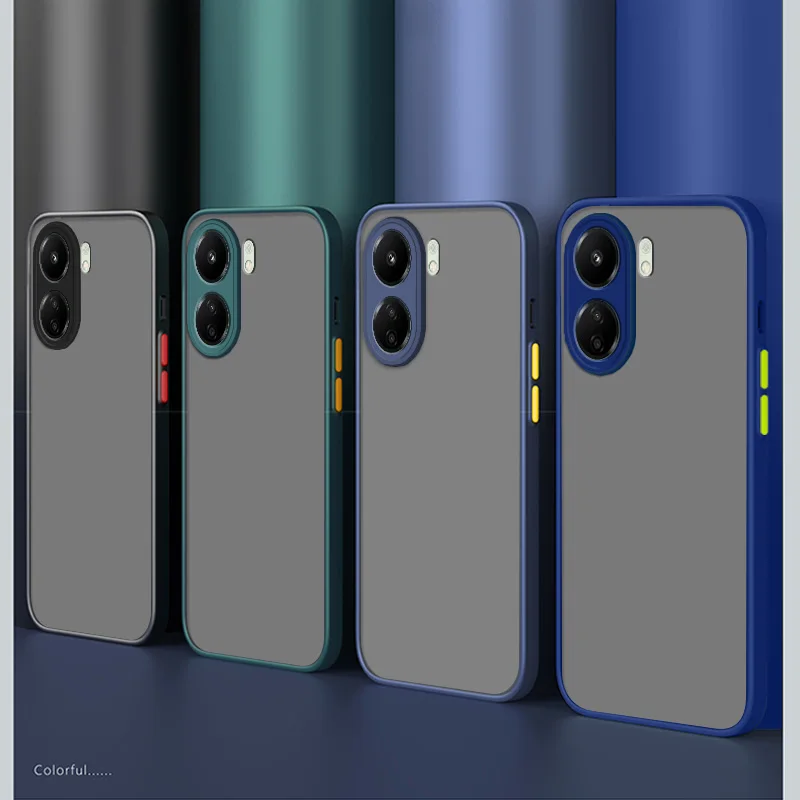Redmi 13C 5G Case Fashion MATTE MATNÉ PRÍPAD PRE XIAOMI REDMI 13C 12C 4G PAN