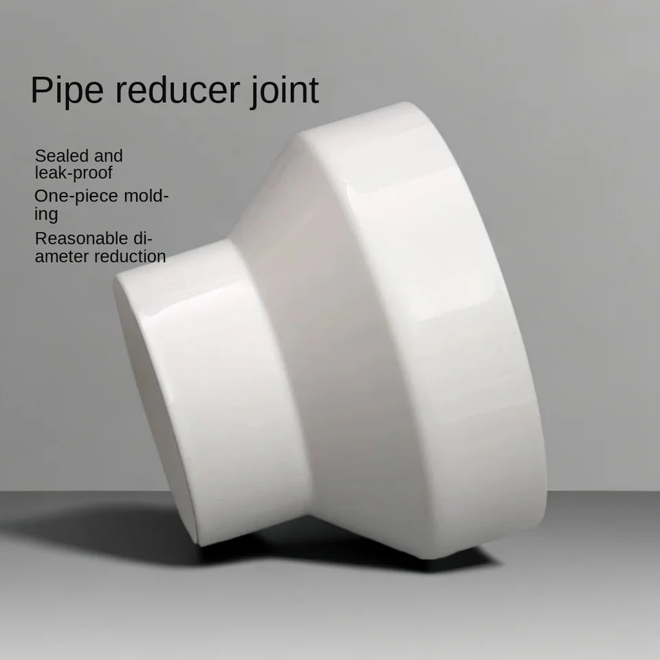 Reduktor priemeru PVC, redukcia priemeru ventilačného potrubia reduktora redukcie čerstvého vzduchu, adaptér Adapter Hardware Adapter