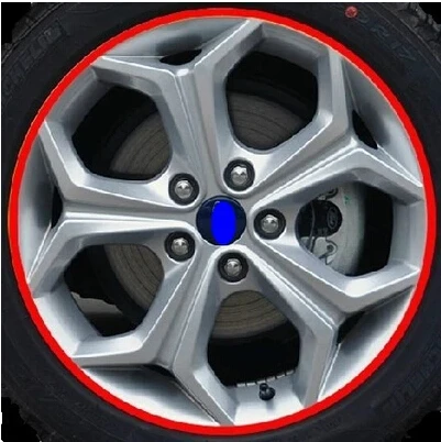Reflexná nálepka kolies v štýle automobilu pre Peugeot 206 207 208 301 307 308 407 2008 3008 4008