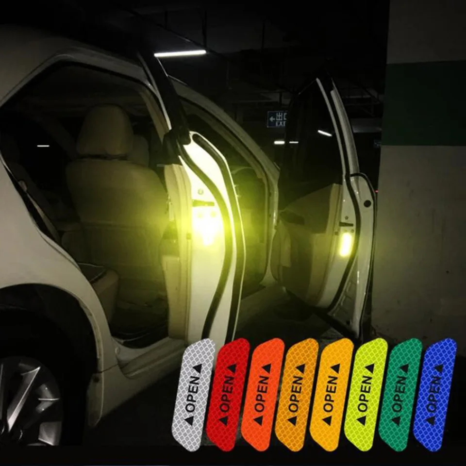 Reflexná nálepka na nálepku s otvoreným výstražným reflektorom pre Alfa Romeo Alfa Romeo 159 147 SAAB 93 95 9000 Peugeot 206 307