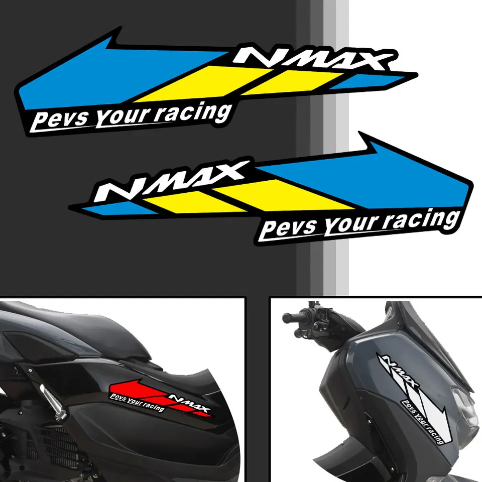 Reflexné motocykle príslušenstvo sklíčko na kapotáž slepých nálepiek logo Logo vodotesné pre NMAX NMAX NMAX155ABS/125/160