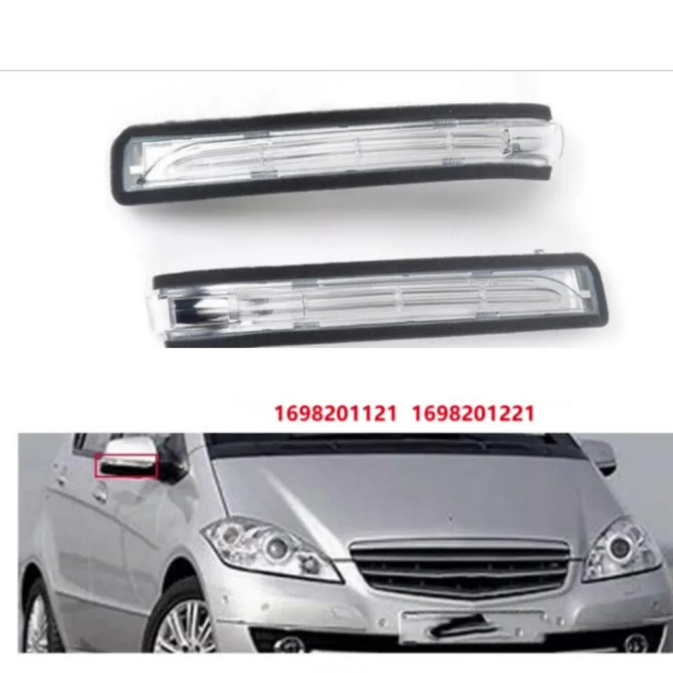 Reflexný signál spätného zrkadla pre Mercedes Benz AB Class W169 W245 A180 A200 B180 B200 OEM 1698201121 1698201221
