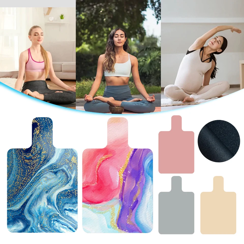 Reformátor pilates Mat pot Absorbent pilates Suede gumová joga rohož non-sklip pilates reformátor pokrýva prenosný pre výcvik rovnováhy