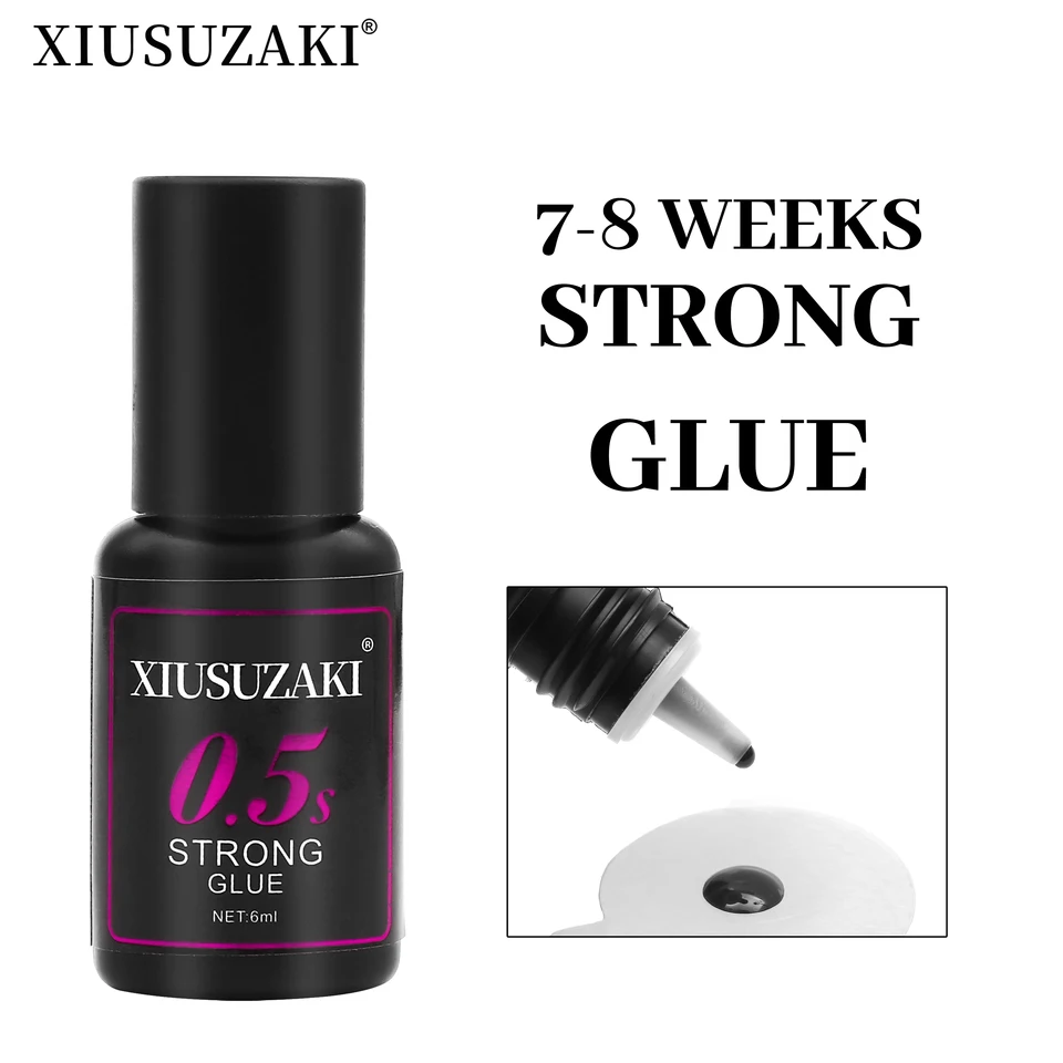 Rejusuzaki 6 ml 1 sekundové rýchle sušenie lepidla pre predĺženia mihalní