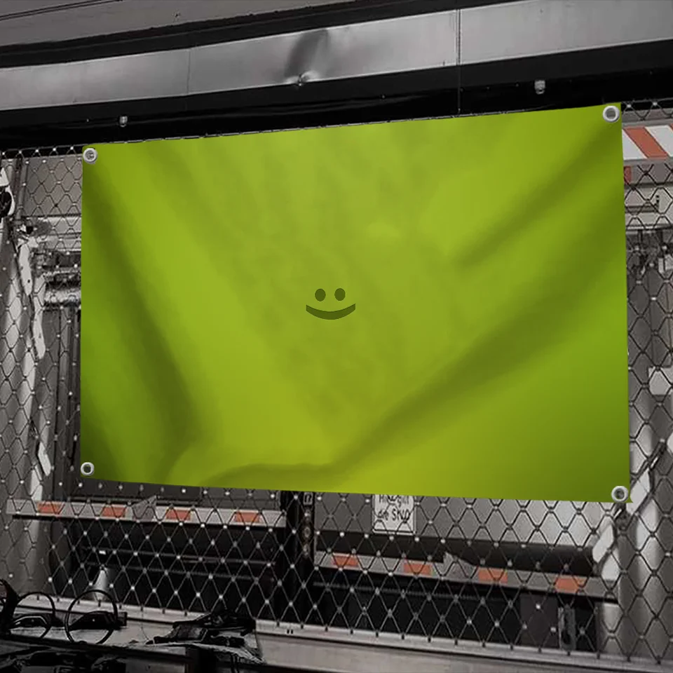 Reklama Usmievavá tvár Funny vlajky pre izby Pýcha vlajka na zavesenie domácich dekorácií Vonkajšie dekorácie nástenné dekorácie Flaga