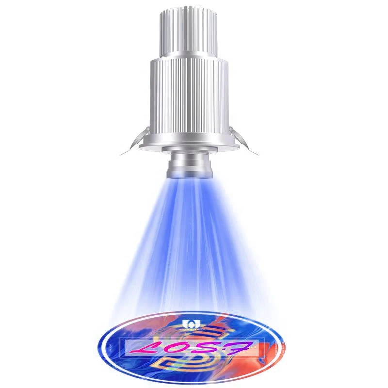 Reklamná značka statická projekčná lampa 100W vložená vlastná gobo logo projektor