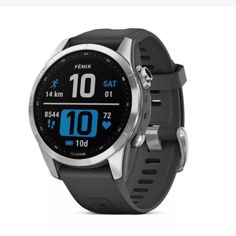 Rekonštrukcia Garmin Fenix ​​7s Titán zliatiny Krv Detekcia kyslíka GPS+Glonass+Galileo+QZSS Marathon Smart Watch 10ATM