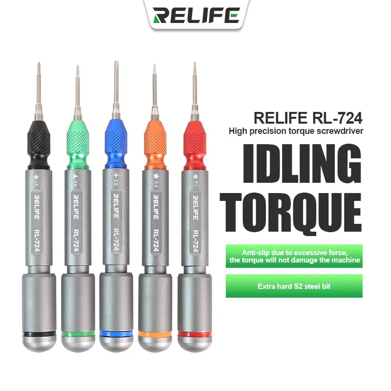 ReLife RL-724 Oprava mobilného telefónu Screwdriver Silný magnetický ddsorpcia