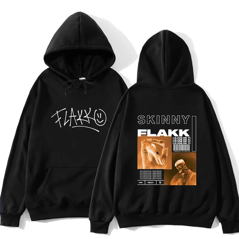 Rels b Skinny Flakk Merch Mesties Men Žena s dlhým rukávom fleece s kapucňou na streetwear hip hop hop gotickej mikiny harajuku oblečenie