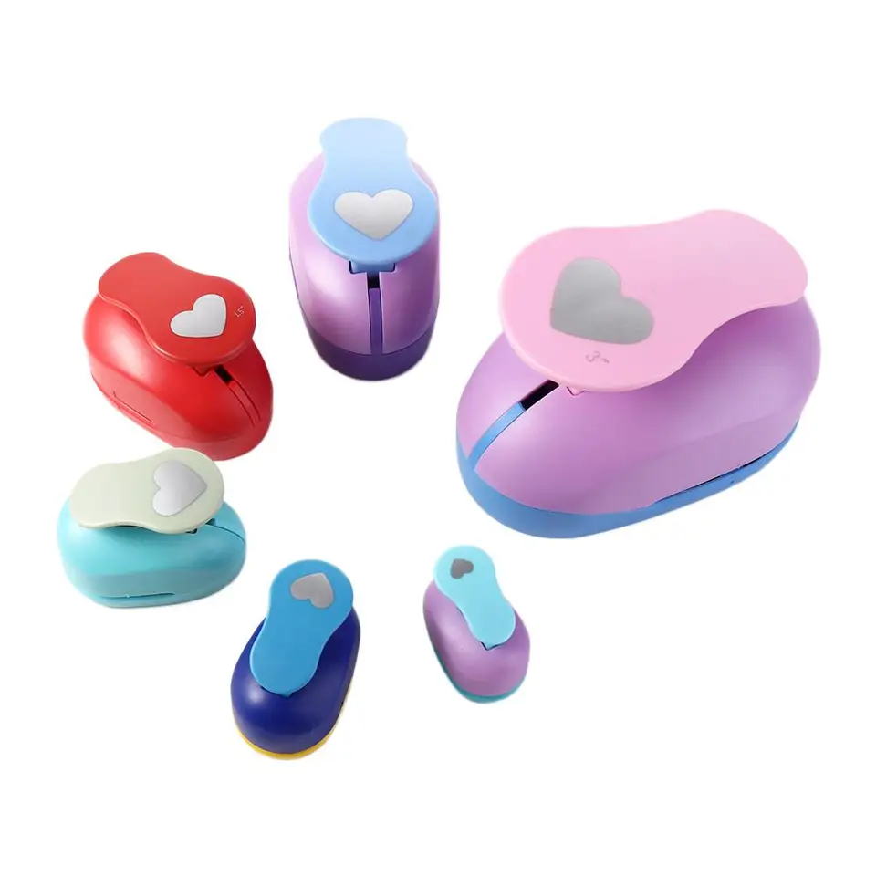 Remeselné strihanie Rounder Puncher Children DIY Craft Hole Puncher Punches Tvorca Embosing Punches Scrapbooking stroj