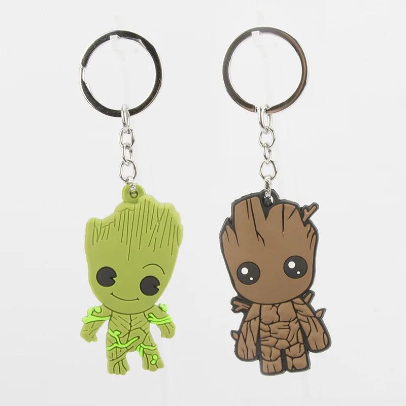 Remeslá dekorácie anime prívesky PV groot Keychain Miniatúrny model domáca dekorácia remeslá remeslá handbad dekora