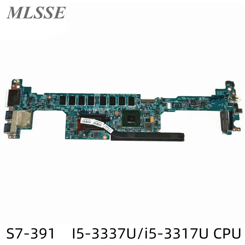 Renovovaný pre Acer Aspire S7-391 LAPTOP Základná doska I5-3337U/i5-3317U 4 GB RAM NBM3E11001 NBM3E11003 48.4WE05.021
