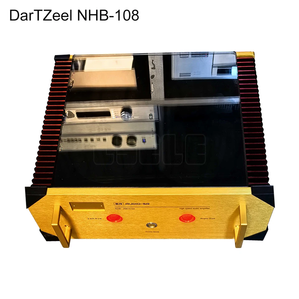 Replika Švajčiarsky Dartzeel NHB 108 zosilňovač 100W * 2 Žiadna spätná väzba HIFI High-end výkonný zosilňovač 1: 1 Replika Čierna vdova Čierna vdova
