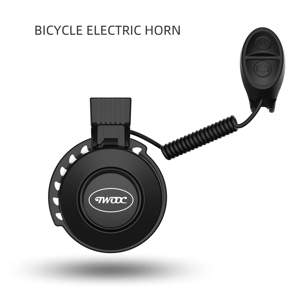 Reproduktor na nabíjanie bicyklov USB nabíjaný mini bicykel Horn 4 Modes Bicykel Ring Bell Bicykel príslušenstvo pre diely elektrického skútra
