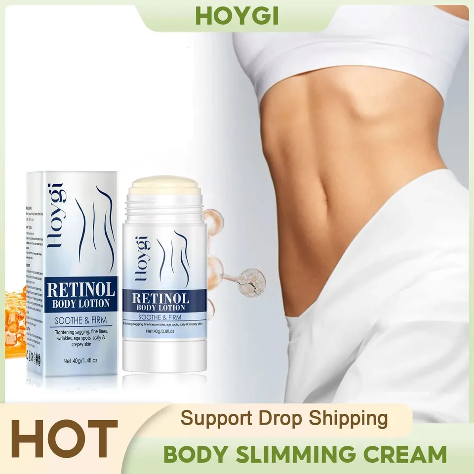 Retinol tela Zlimovanie krém na spaľovanie tuku Odstráňte celulitídu Zadanie hmotnosti tenký pás brucha Arz