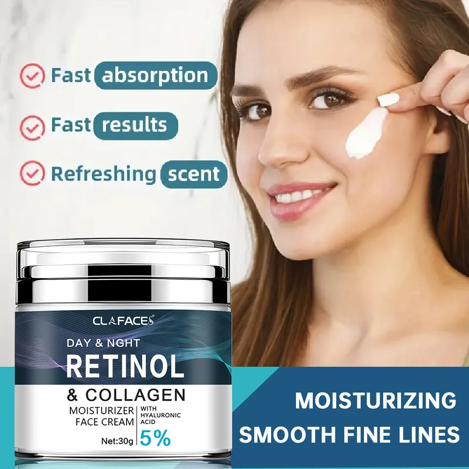 Retinol tvár zvlhčovač zvlhčujúci retinolový krém proti vráskam starnúci