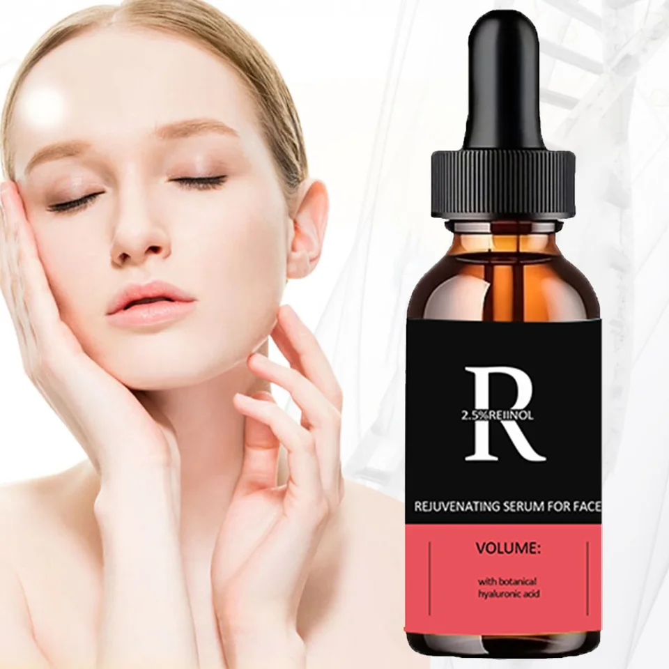 Retinol tváre v sére Organické bielenie proti starnutiu proti starnutiu vrások Essence starostlivosť o pleť vitamínové hyalurónové hydratačné