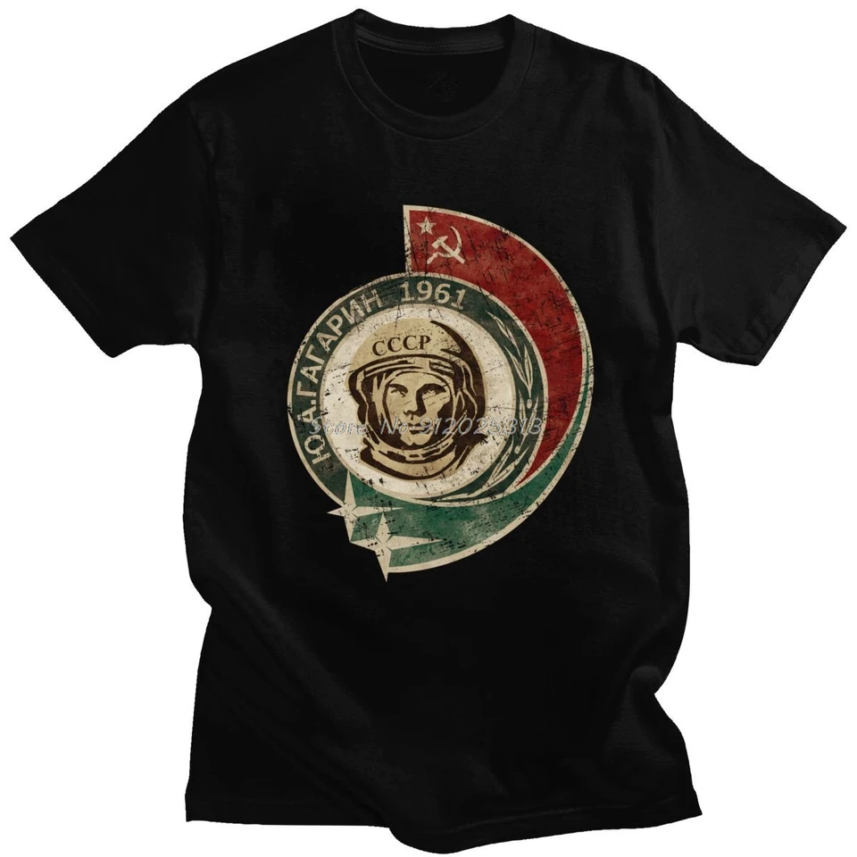 Retro 1961 CCCP Yuri Gagarin T Trišt