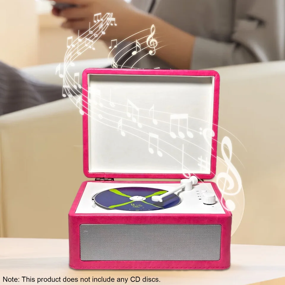 Retro CD prehrávač Multifunkčný prehrávač Tray typu High-Fidelity Kvalita zvuku U Disk prehrávanie infračerveného diaľkového ovládania BT rekordér