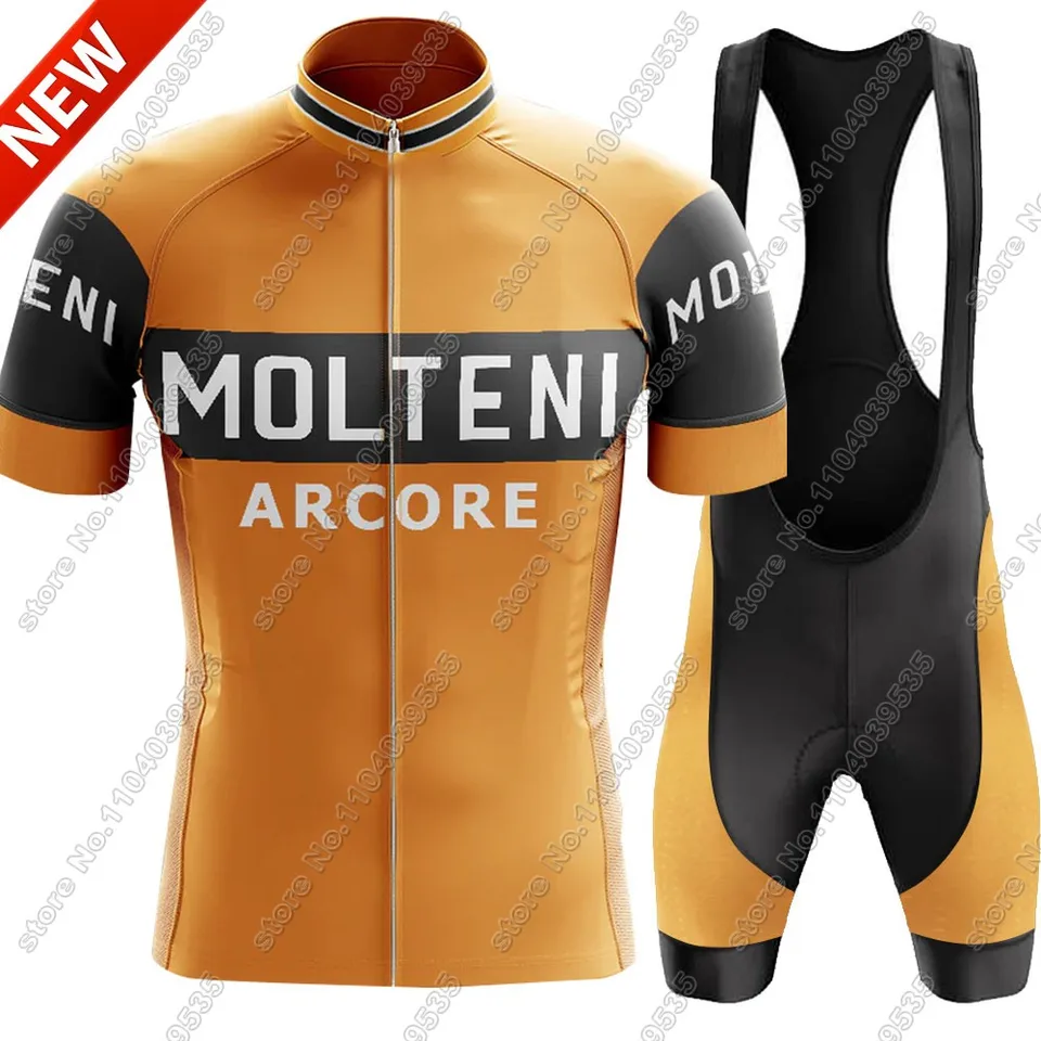 Retro Classic Team Cycling Jersey 2024 Set letné odevy súprav