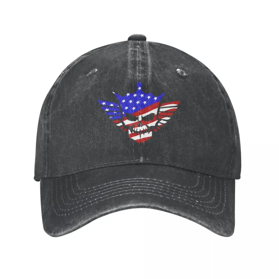 Retro cool cody Rhodes wrestling trucker klobúk unisex zúfalé premyté kasquette klobúk klobúk prsteň cti cti outdoor aktivity klobúk čiapka