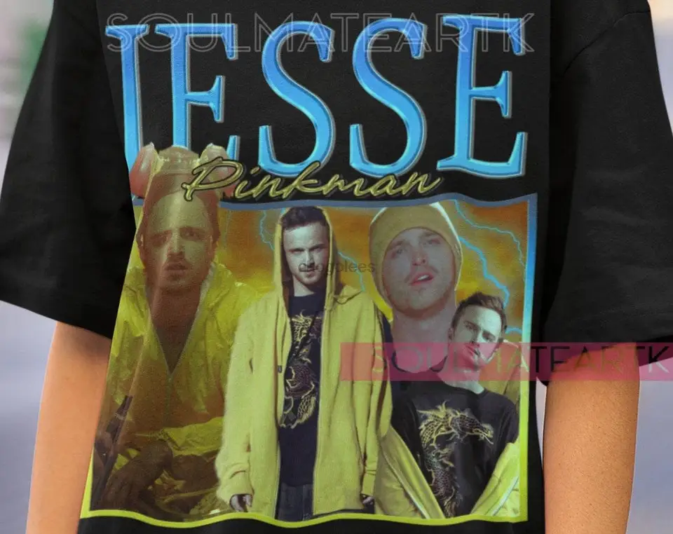 Retro Jesse Pinkman Tričko Jesse Pinkman Tees Heisenberg košeľa Walter White Shirt Vintage Jesse Pinkman tričko Unisex