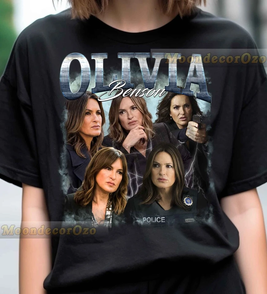 Retro olivia Benson Tshirt Olivia Benson Hoodie Olivia Benson mikina Olivia Benson Rock Style Bootleg Tee