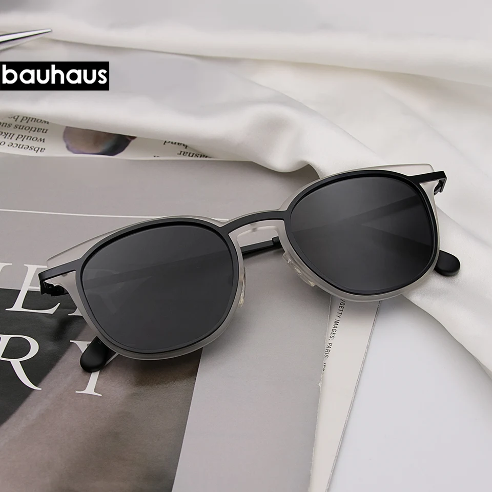 Retro polarizované slnečné okuliare Men Men Ženy Vintage malý okrúhly rám Slnko okuliare Polaroid objektív UV400 Goggles Shades