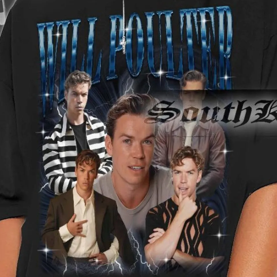 Retro Will Poulter 90.s košele Fan Tees Bootleg Vintage Sweater Darček