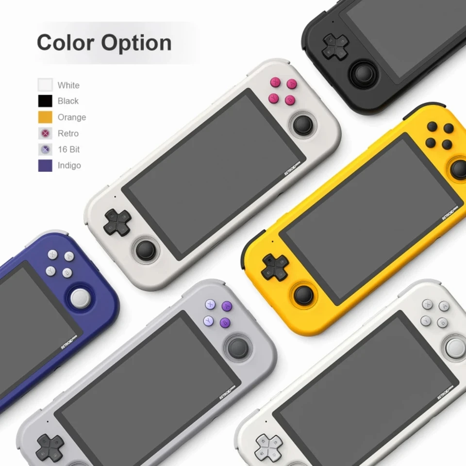 Retroid Pocket 3 Retro Nové ručné herné konzoly Vodotesné 4.7inch dotykovej obrazovky HD VÝSLEDKA PARA PLAY Android 11 Systém 3G+32G