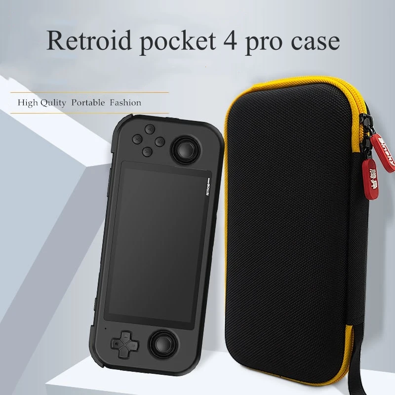 Retroid Pocket 4 Pro Case RP3+ RP4 Retroid 3 3+ 4 puzdrá na skladovanie konzoly s tajomnými sklenenými vrecami