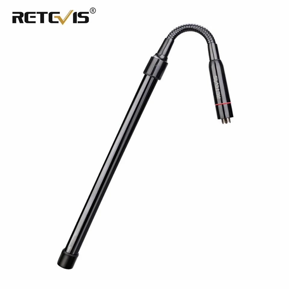 Retúvis ha03 skladacia taktická anténa ohýbateľná SMA-F Airsoft Game Walkie Talkie Anténa pre Baofeng UV-5R BF888S AILUNCE HD1