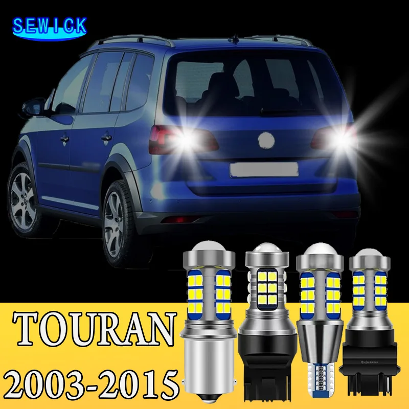 Reverzné svetlo 2ks LED záložné žiarovky pre VW Volkswagen Touran 1T1 1T2 1T3 2003-2015 2008 2009 2009 2011 2011 2011