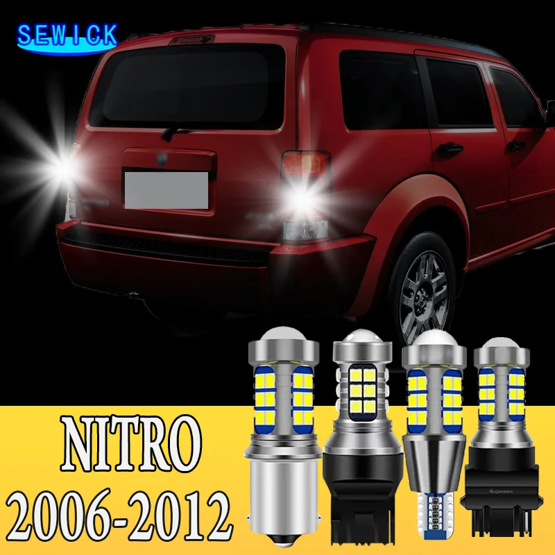 Reverzné svetlo 2pcs LED záložné žiarovky pre Dodge Nitro 2006 2007 2008 2009 2010 2012 2012