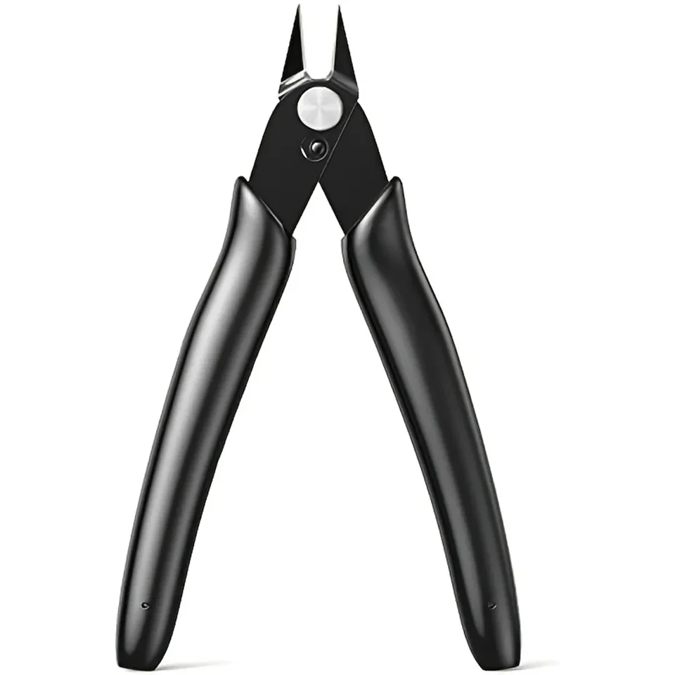 Rezačky na zipsové kravaty Micro Flush Cutter 5 -palcové precízne stripery drôty Malé bočné rezanie klieští pre výrobu šperkov, elektronika