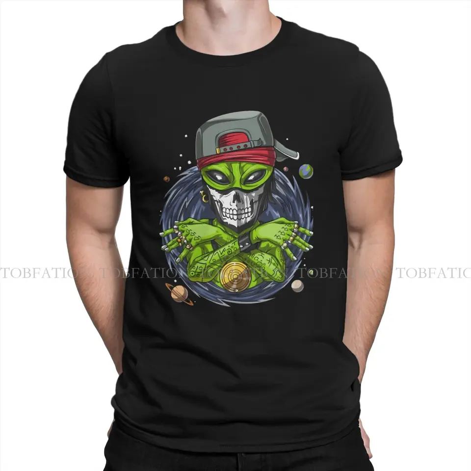 Rezidentný mimozemský muž Tshirt Prime Edition Cool Disperive Tir košeľa 100% bavlna Harajuku Streetwear Hipster