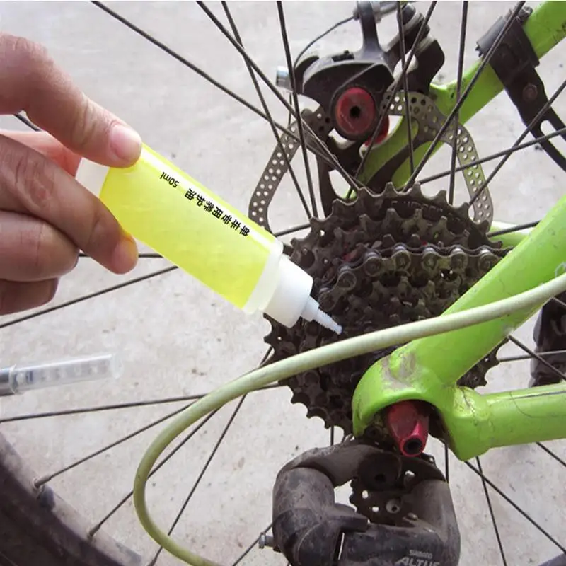 Reťazové mazivo oleja cyklus reťaz reťazca 50 ml dlhodobý reťazec olej Olej Suny Stláčanie údržby Olej Olej proti hrdzi čistič reťazca