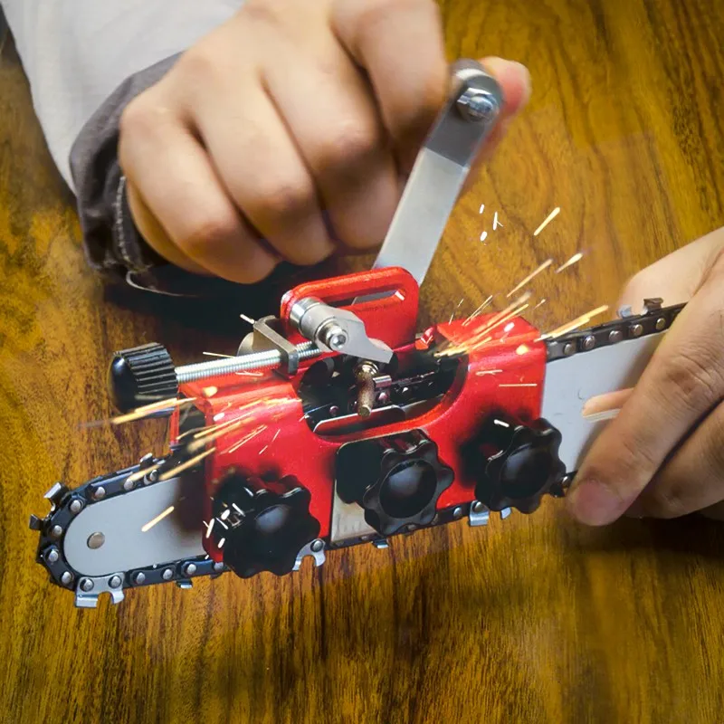 Reťazové píly ， Prenosné reťazové reťazce naostrenie dreva Mleté kamene Elektrická reťazová píla brúska