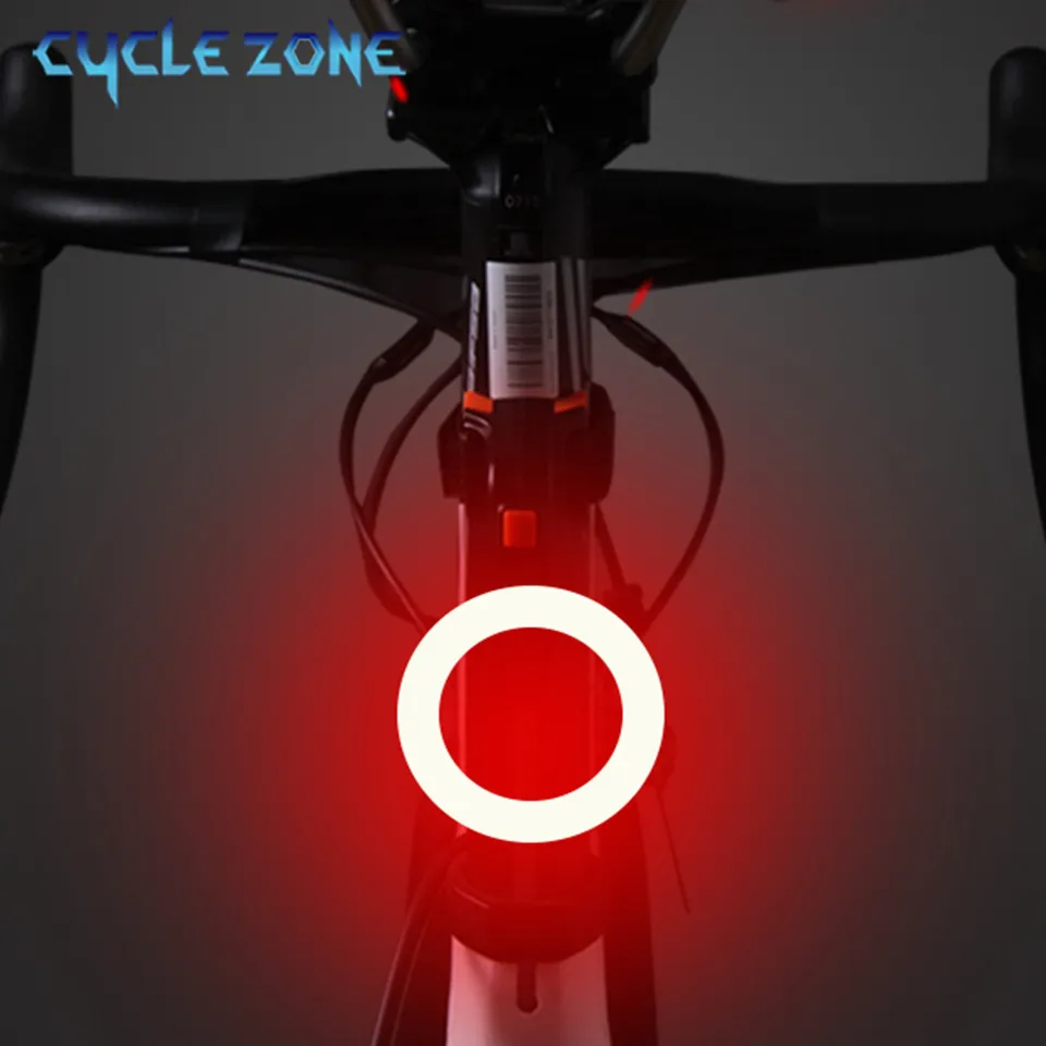 Režimy s viacerými osvetlením bicykla zadné zadné svetlo USB nabíjateľné LED bicykel svetlo bleskové zadné svetlá pre MTB bicykel