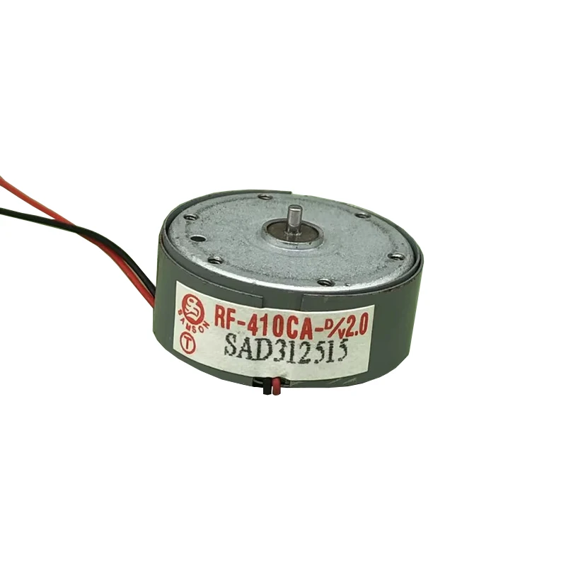 RF-410CA D/V2.0 MICRO MINI 26MM ULTRA-THIN ROUDLE VORNÉ MOTOR DC 1,5V-5V 2V 4300RPM pre CD DVD prehrávač hobby
